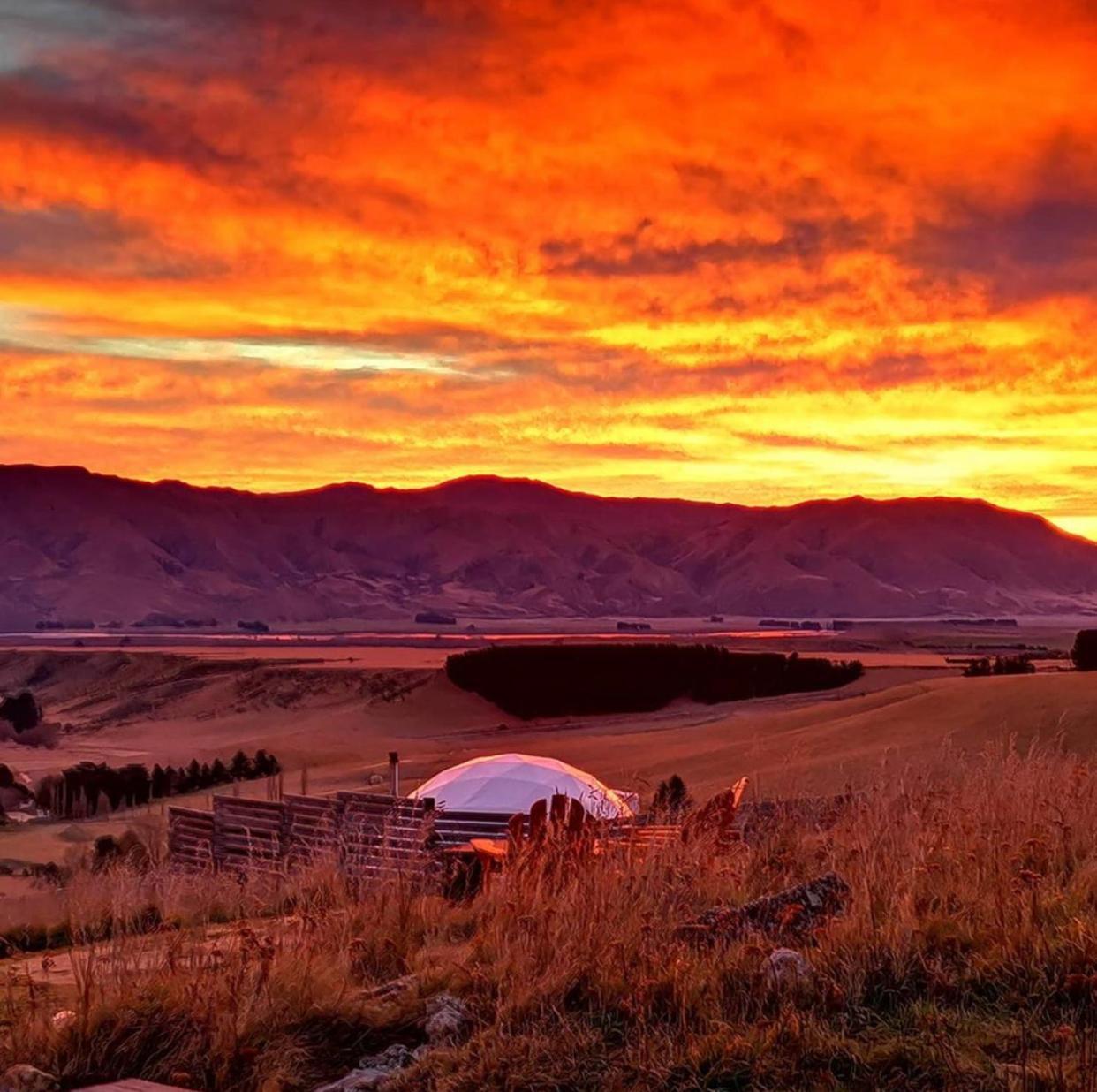 Valley Views Glamping Kurow Ngoại thất bức ảnh