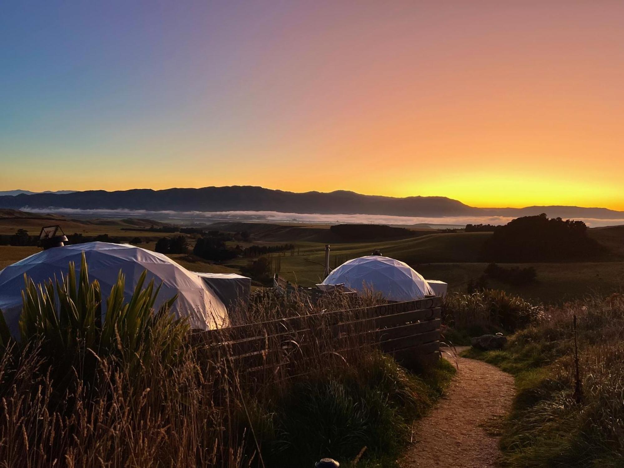 Valley Views Glamping Kurow Ngoại thất bức ảnh